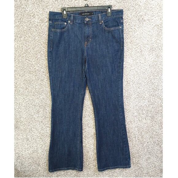 Calvin Klein fit flare jeans size 12 - Picture 1 of 14